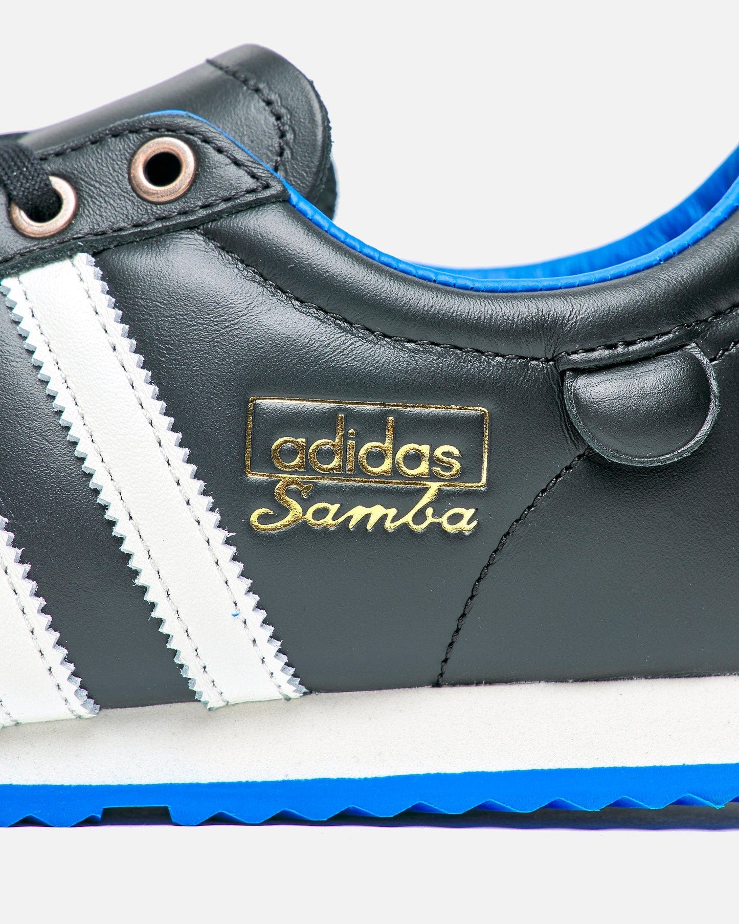 Adidas Men's Sneakers Samba 62 in Black/Blue