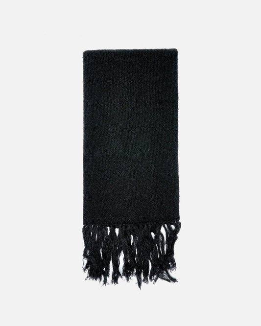 Yohji Yamamoto Pour Homme Scarves 03 Scarf A in Black