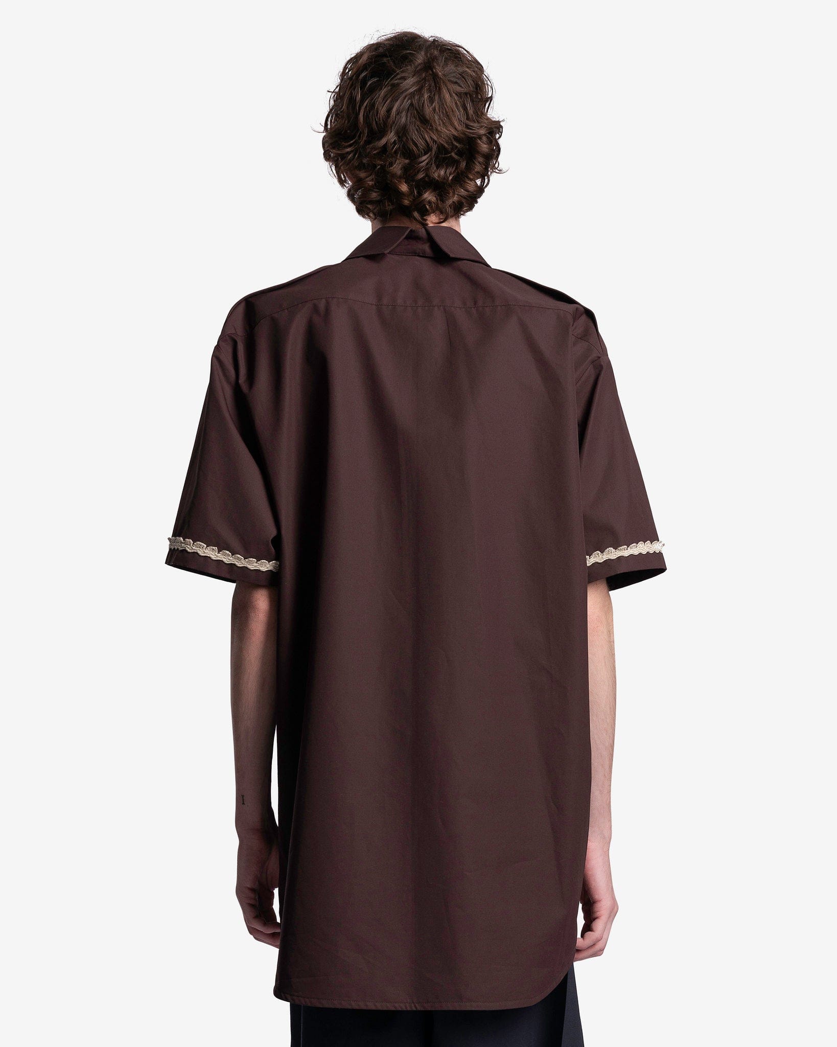 Seber Short Sleeve Shirt in Ganache