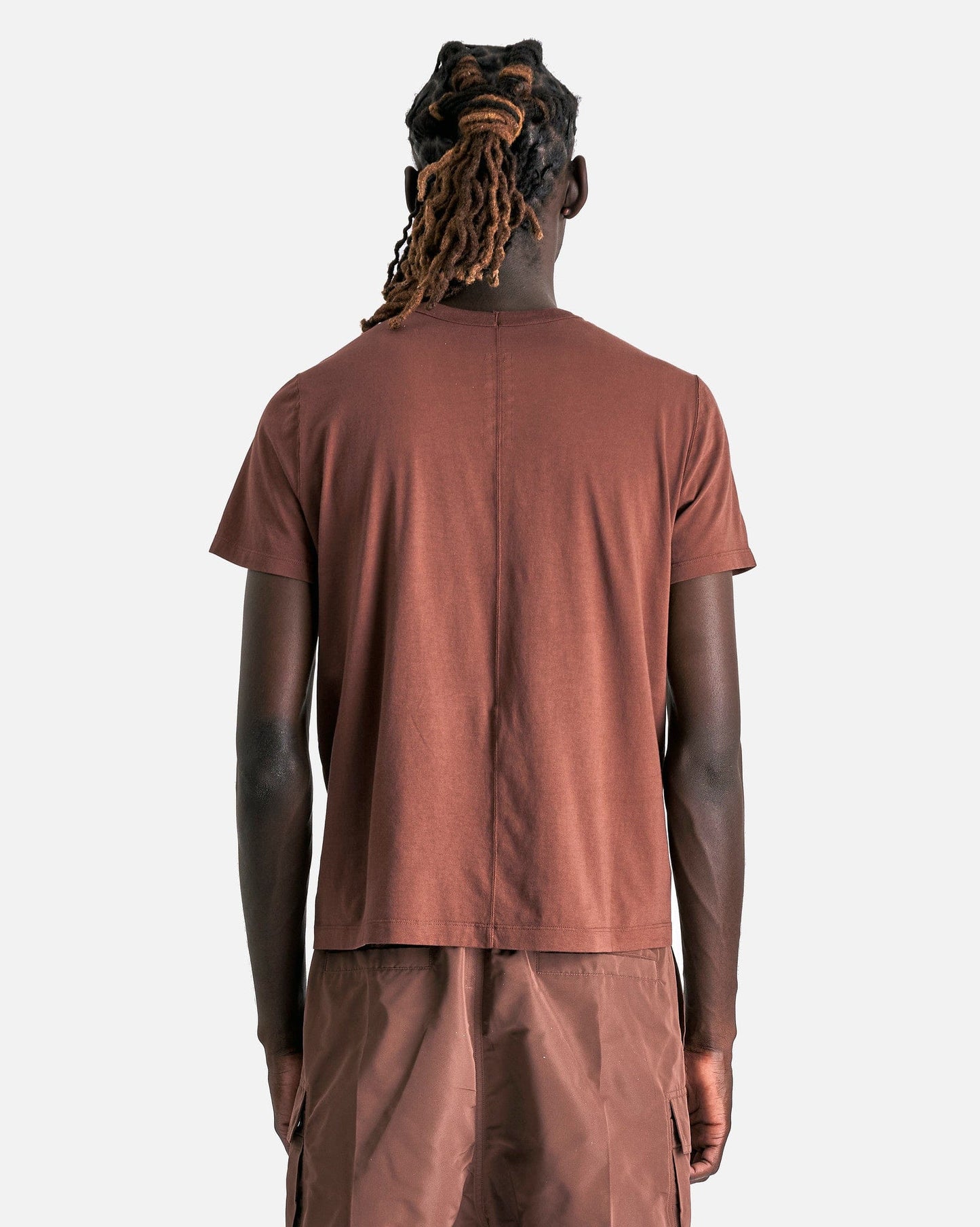 Rick Owens Men's T-Shirts Short Level T in Throat