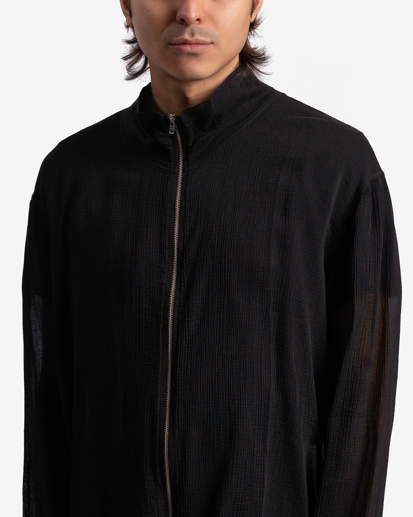 our legacy 22ss Shurunken fullzip polo-