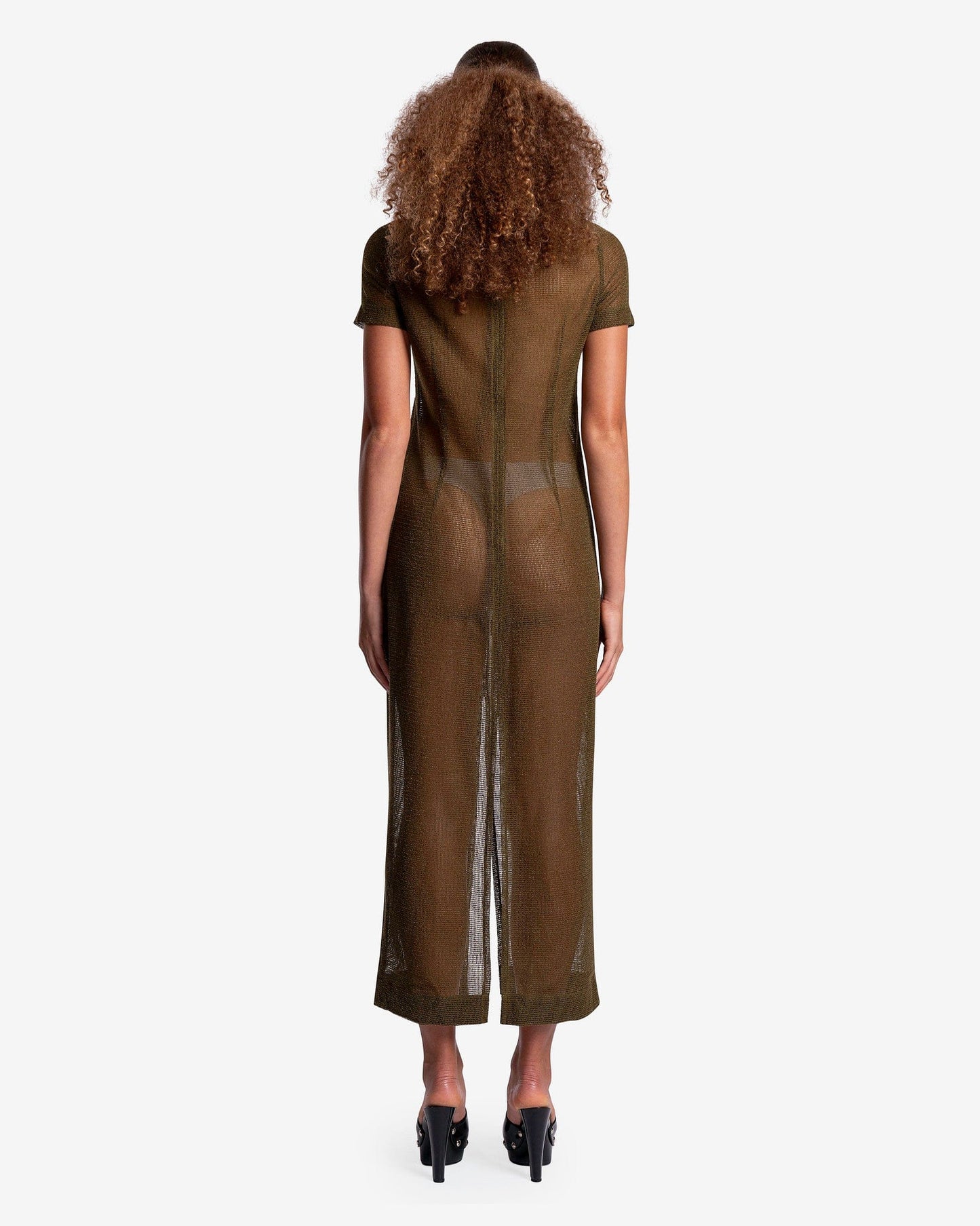 Eckhaus Latta Women Dresses Siren Dress in Kelp