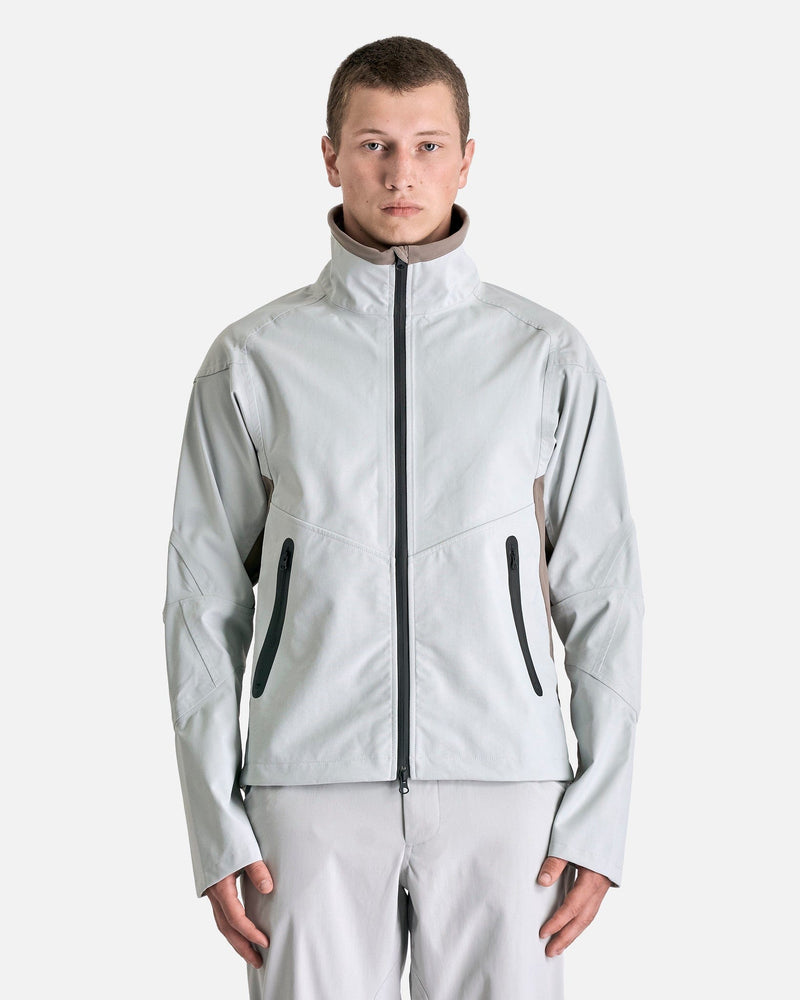 GR10K Men's Jackets Skeleton 3L WR Jacket in Light Grey