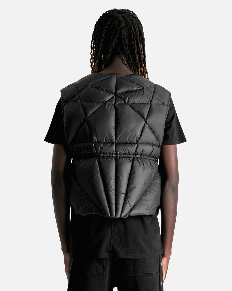 Rick Owens Men's Jackets SL Liner Vest in Black