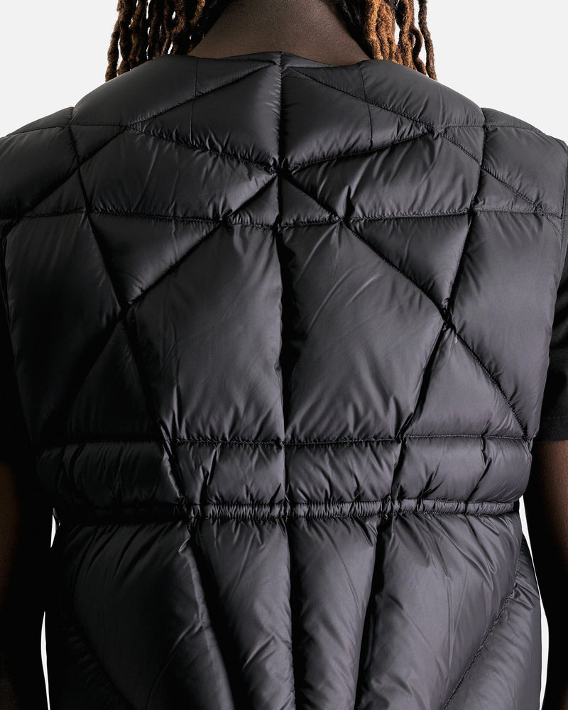 Rick Owens Men's Jackets SL Liner Vest in Black