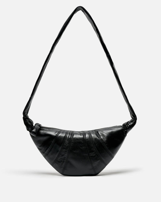 LEMAIRE Men's Bags O/S Small Croissant Bag in Black