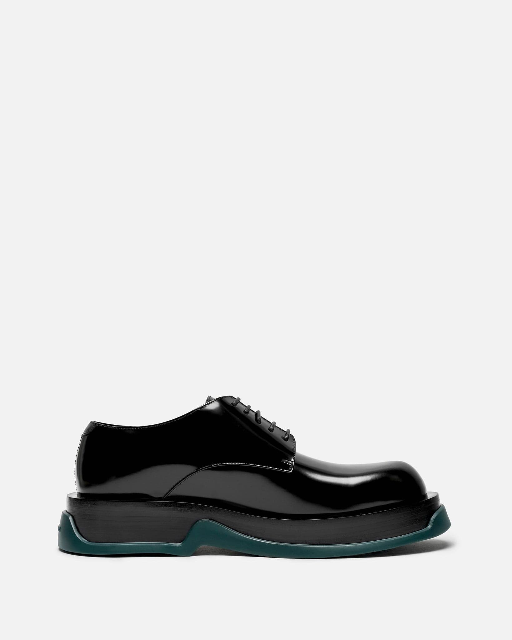 Spazzolato Calf Leather Shoe in After Eight