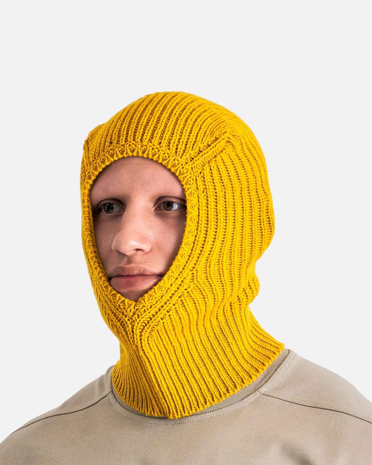 Rick Owens Men's Hats OS Sphinx Skull in Lemon