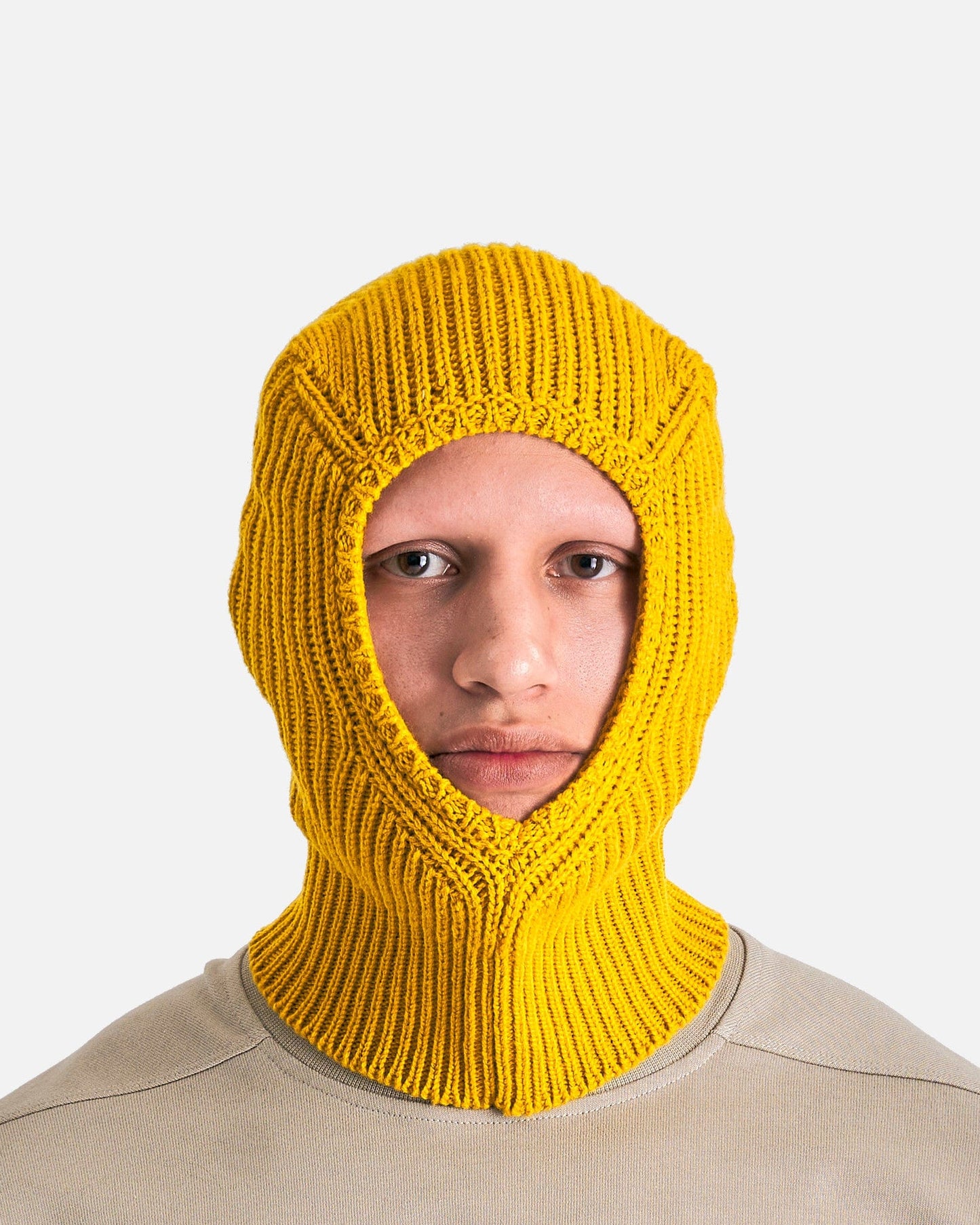 Rick Owens Men's Hats OS Sphinx Skull in Lemon