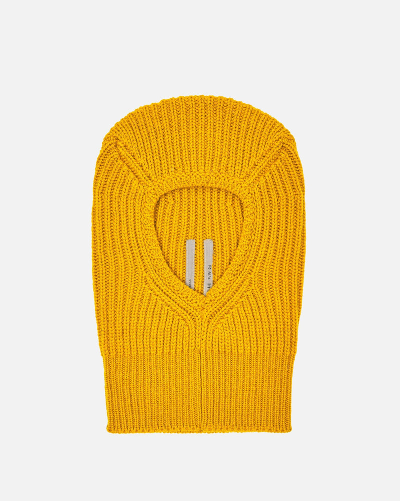 Rick Owens Men's Hats OS Sphinx Skull in Lemon