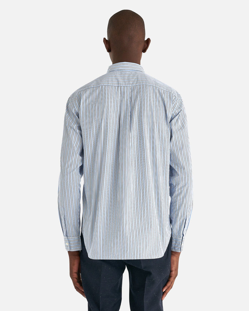 Stripe Printed Shirt in Blue – SVRN