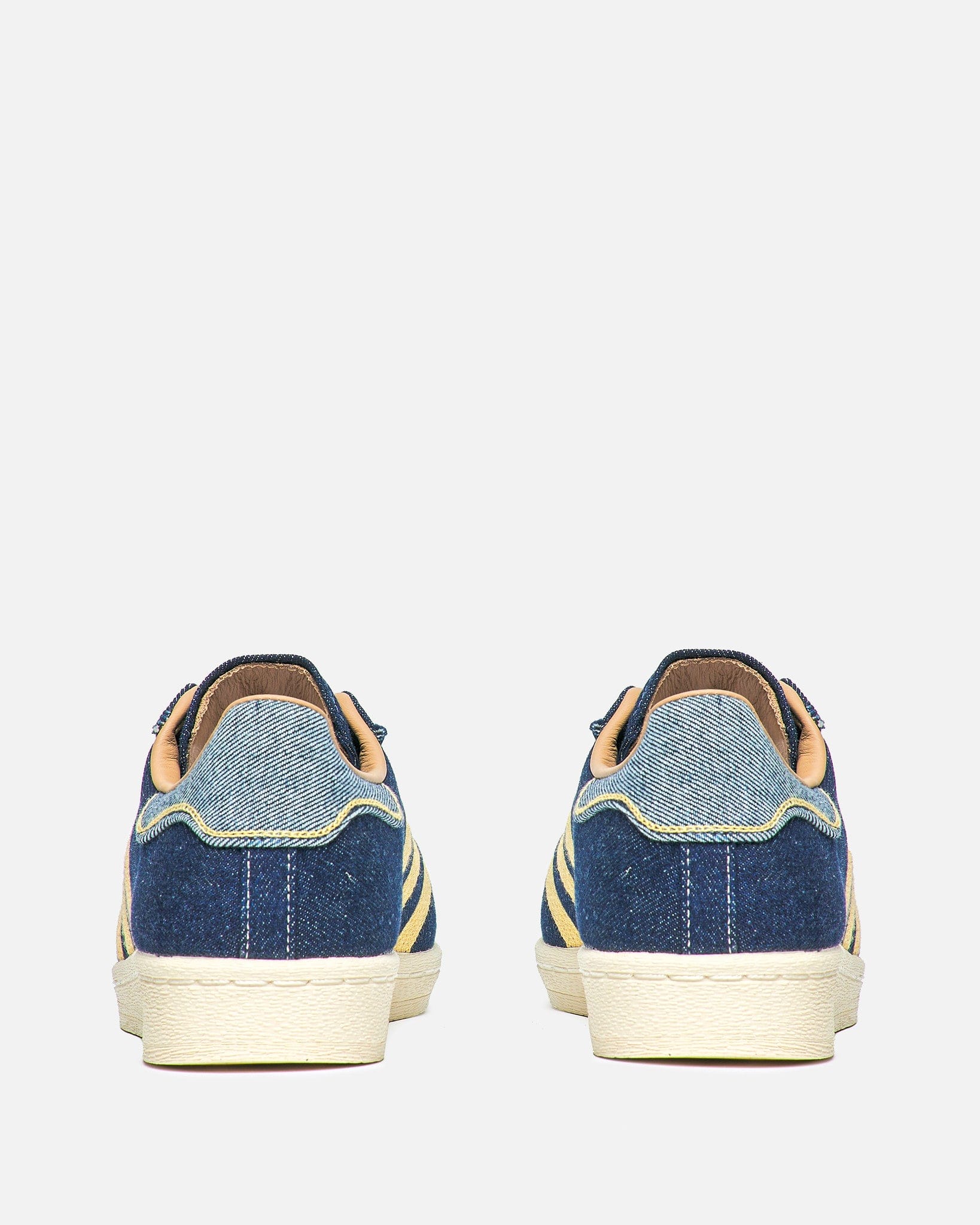 Adidas Men's Sneakers Superstar '82 in Indigo Denim