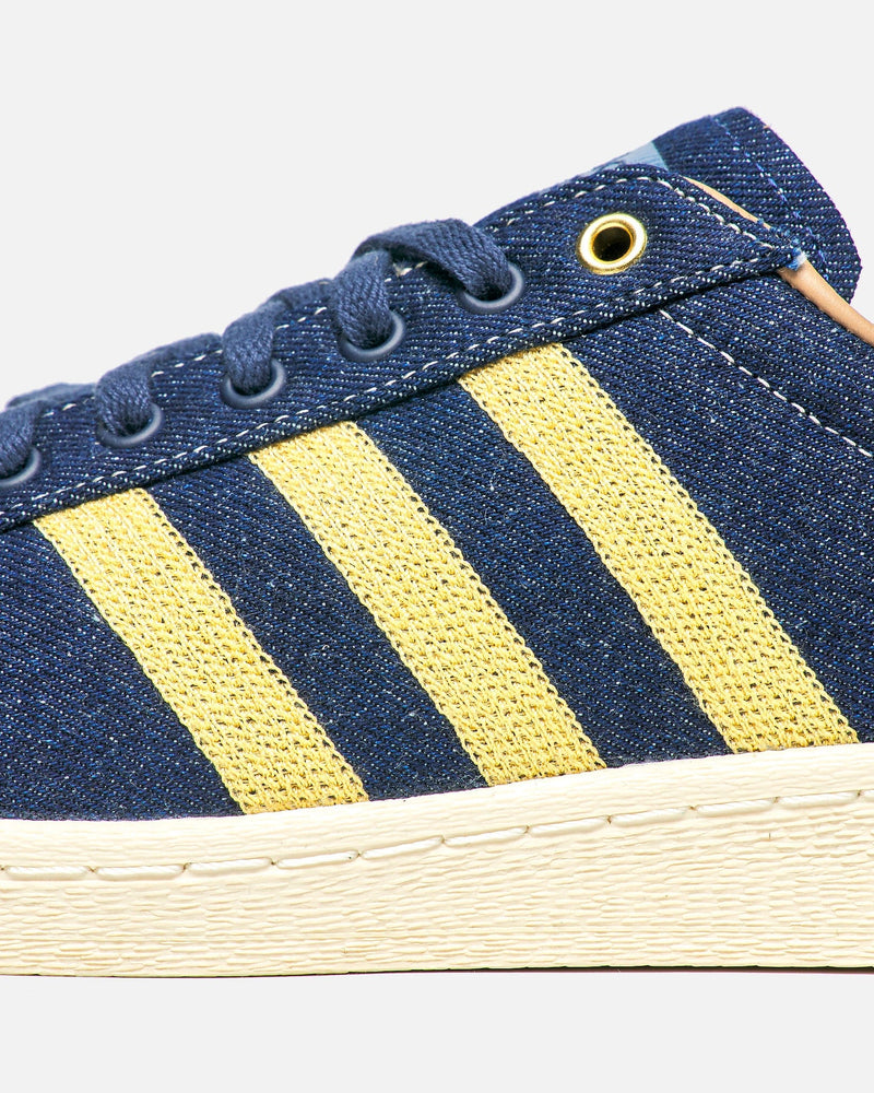 Adidas Men's Sneakers Superstar '82 in Indigo Denim