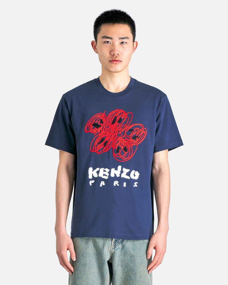 KENZO Men's T-Shirts T-Shirt in Midnight Blue