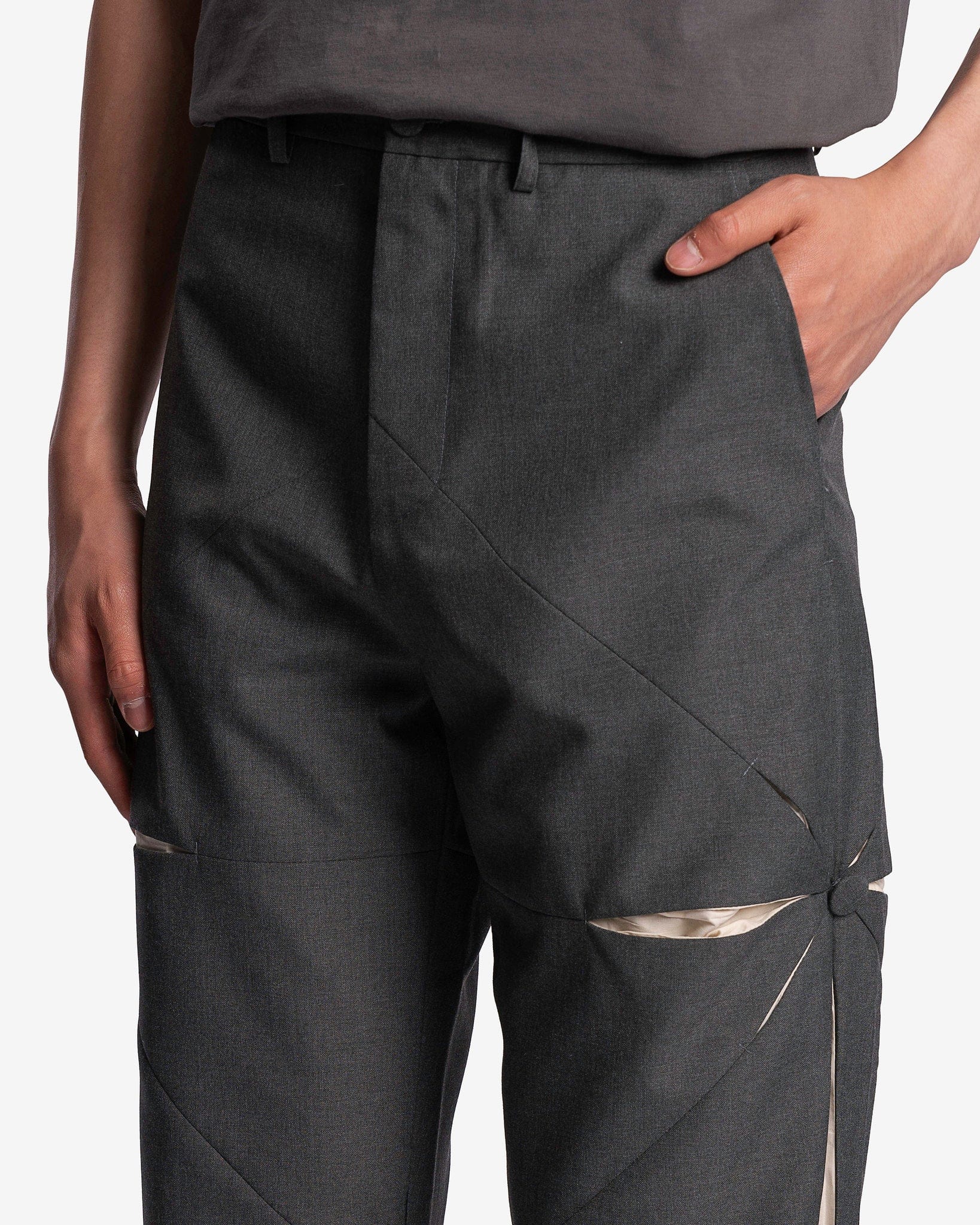 Tailored One Origami Pants in TEA – SVRN