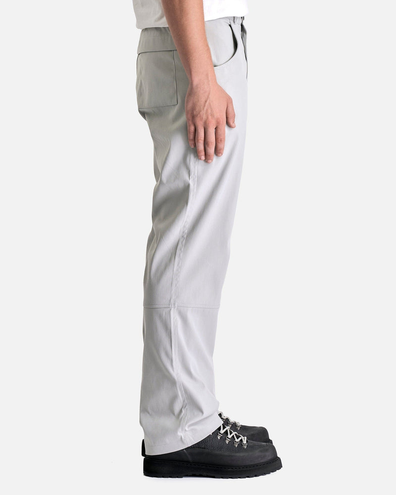 GR10K Men's Pants Tech Canvas Cut Pant in Pale Grey