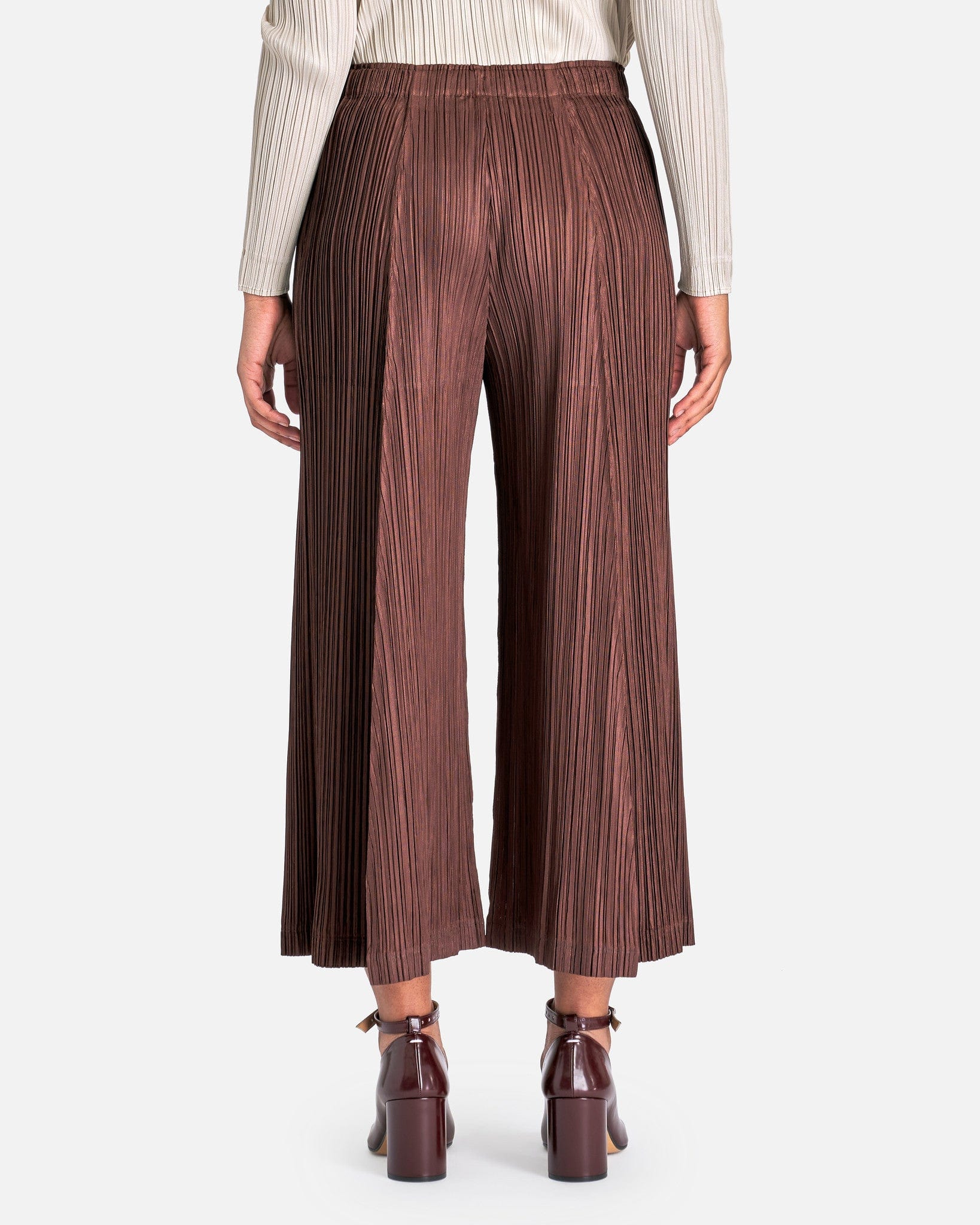 Thicker Bottoms 2 Wide Leg Pants in Dark Brown – SVRN