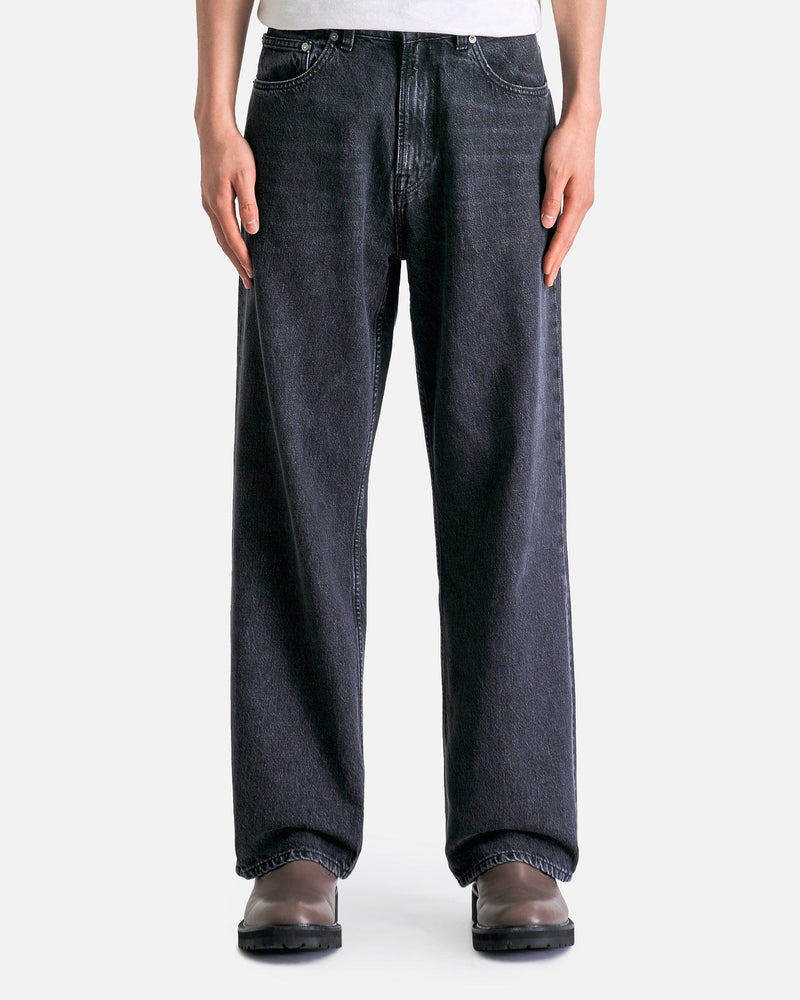 Our Legacy Men's Pants Third Cut Denim in Supergrey Wash