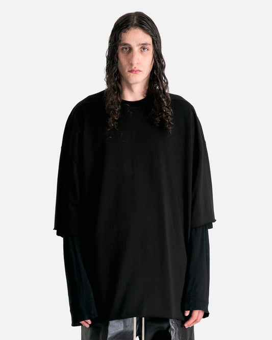 Rick Owens Men's T-Shirts OS Tommy T in Black