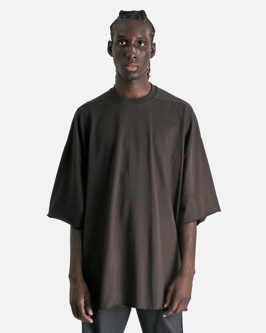 Rick Owens Men's T-Shirts OS Tommy T in Dark Dust