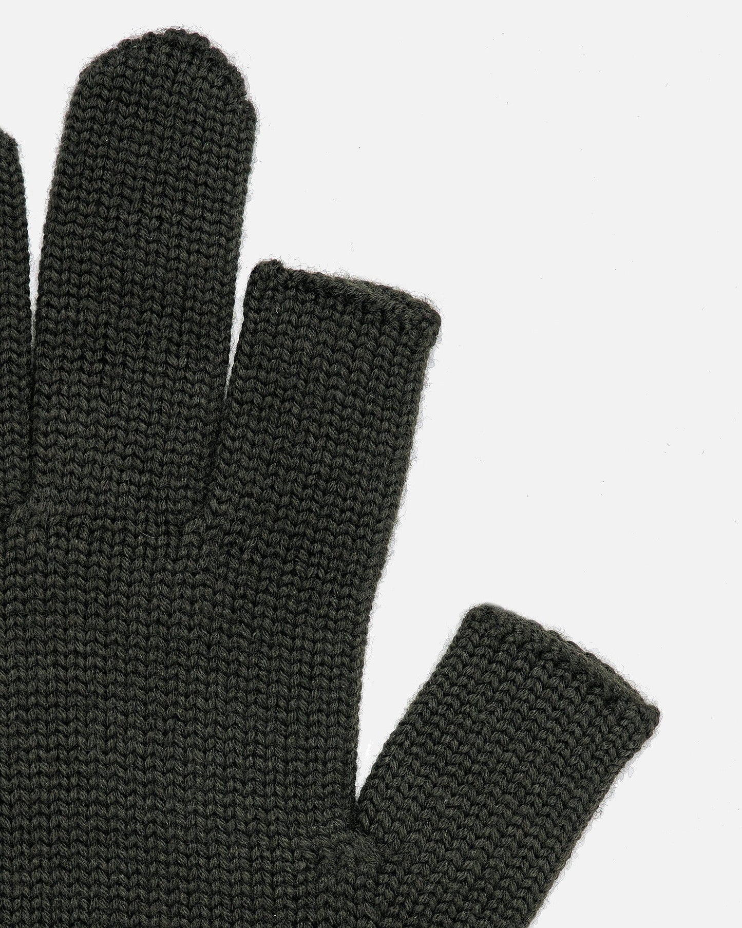 Rick Owens Men's Gloves OS Touchscreen Gloves in Forest