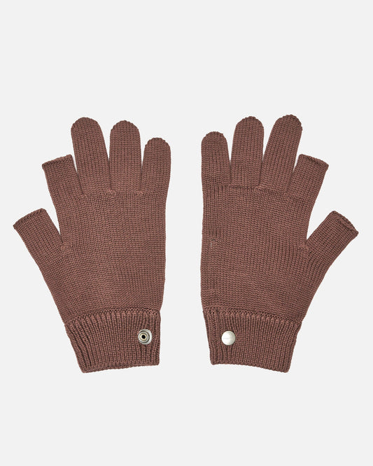 Rick Owens Men's Gloves OS Touchscreen Gloves in Throat