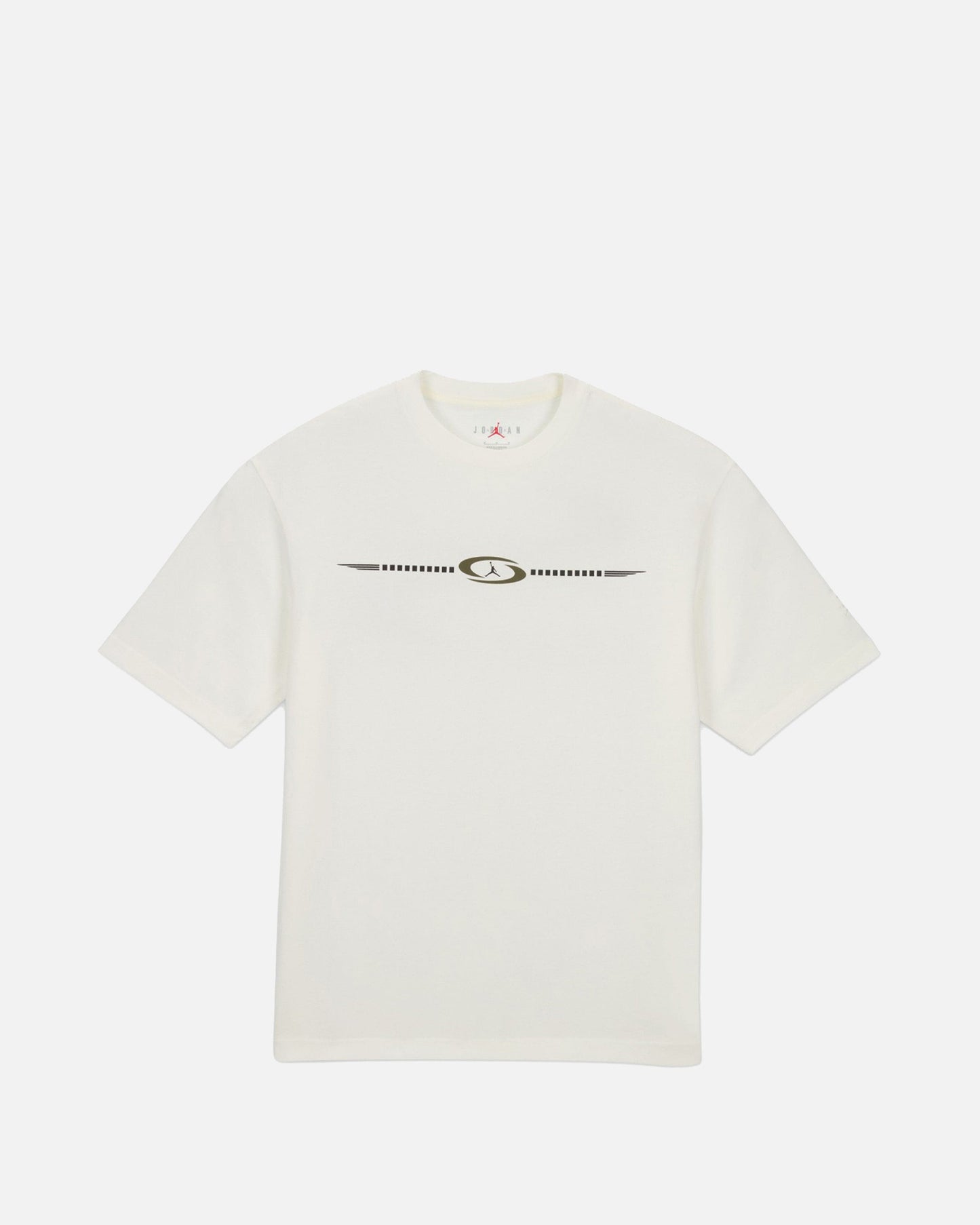 JORDAN Men's T-Shirts Travis Scott T-Shirt in Sail