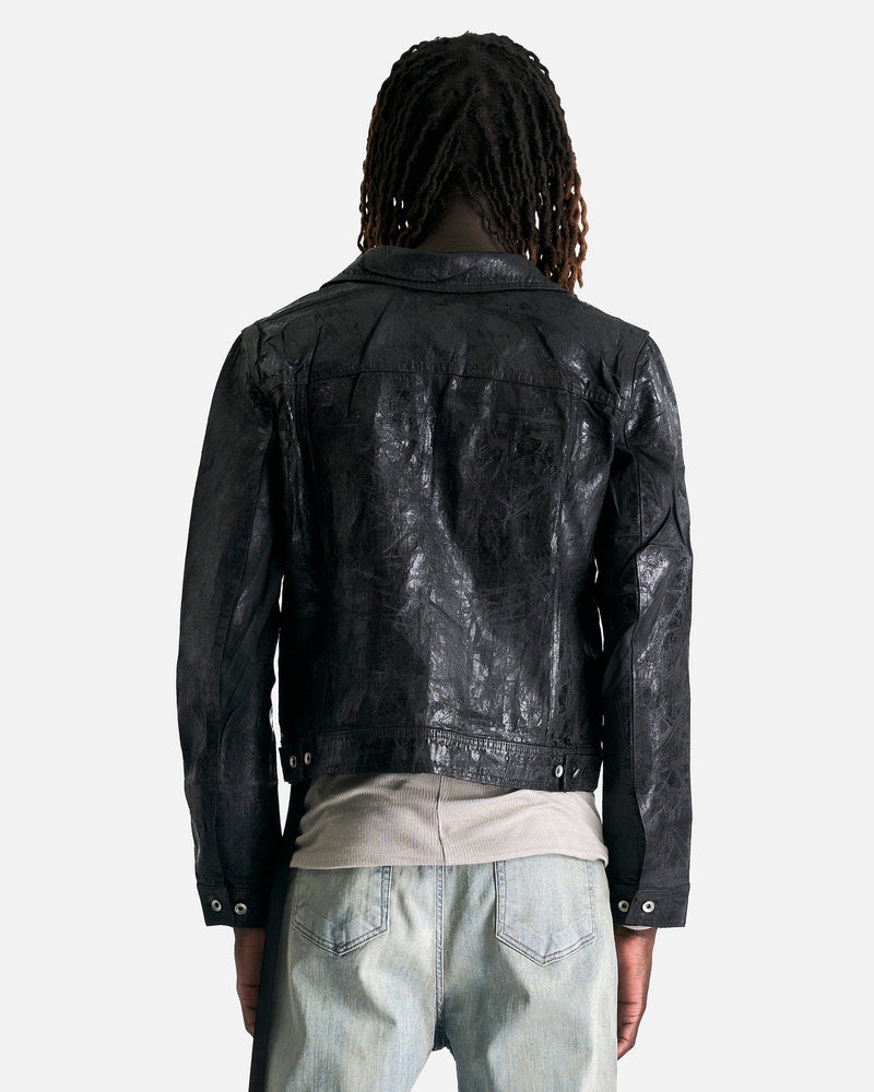 Rick Owens DRKSHDW Jacket Trucker Jacket in Black