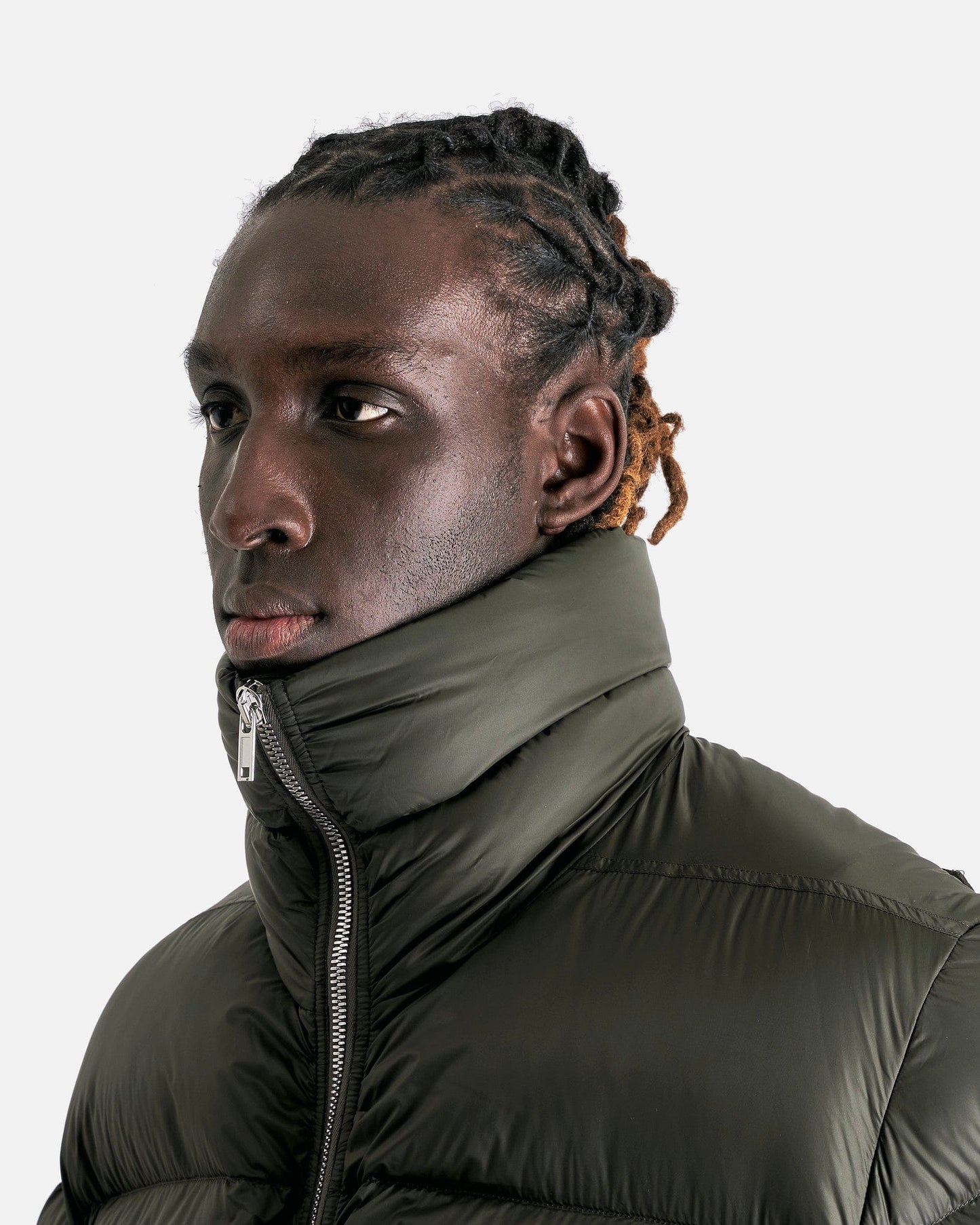 Rick Owens Men's Jackets Turtle Jacket in Forest