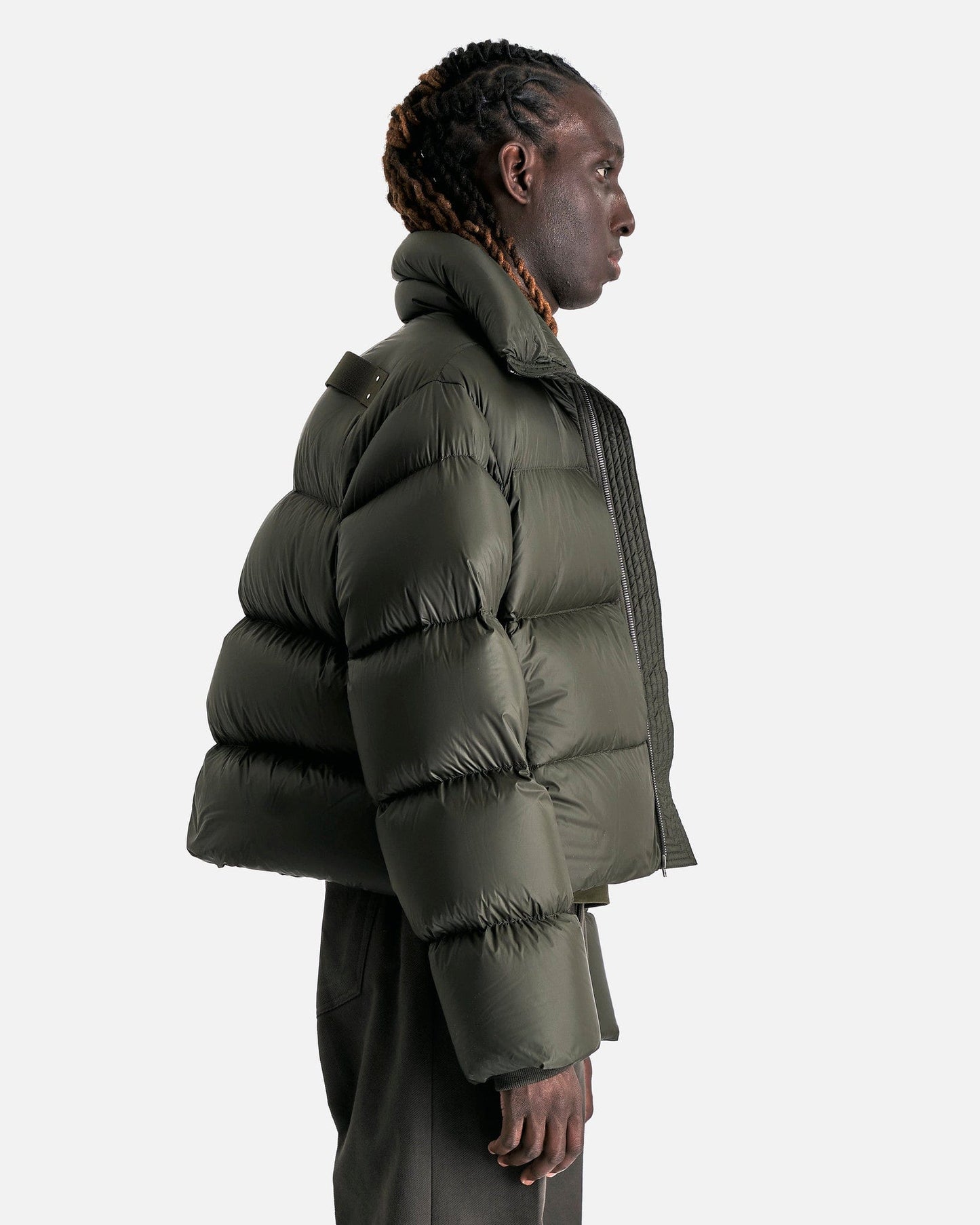 Rick Owens Men's Jackets Turtle Jacket in Forest