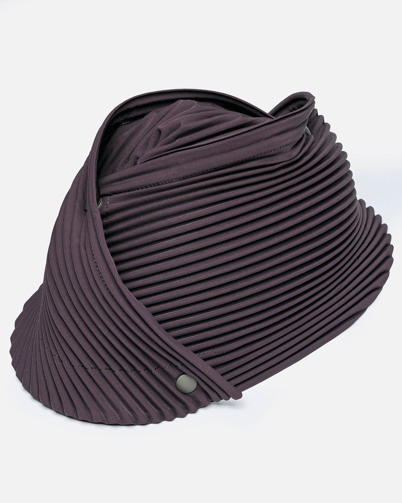 Homme Plissé Issey Miyake Men's Hats OS Unit Hat in Slate Violet