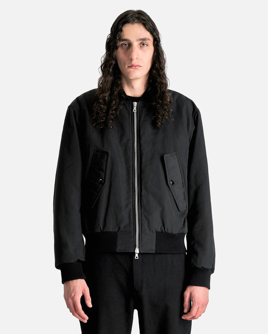 Dries Van Noten Men's Jackets Verso Tris M.W. Jacket in Black