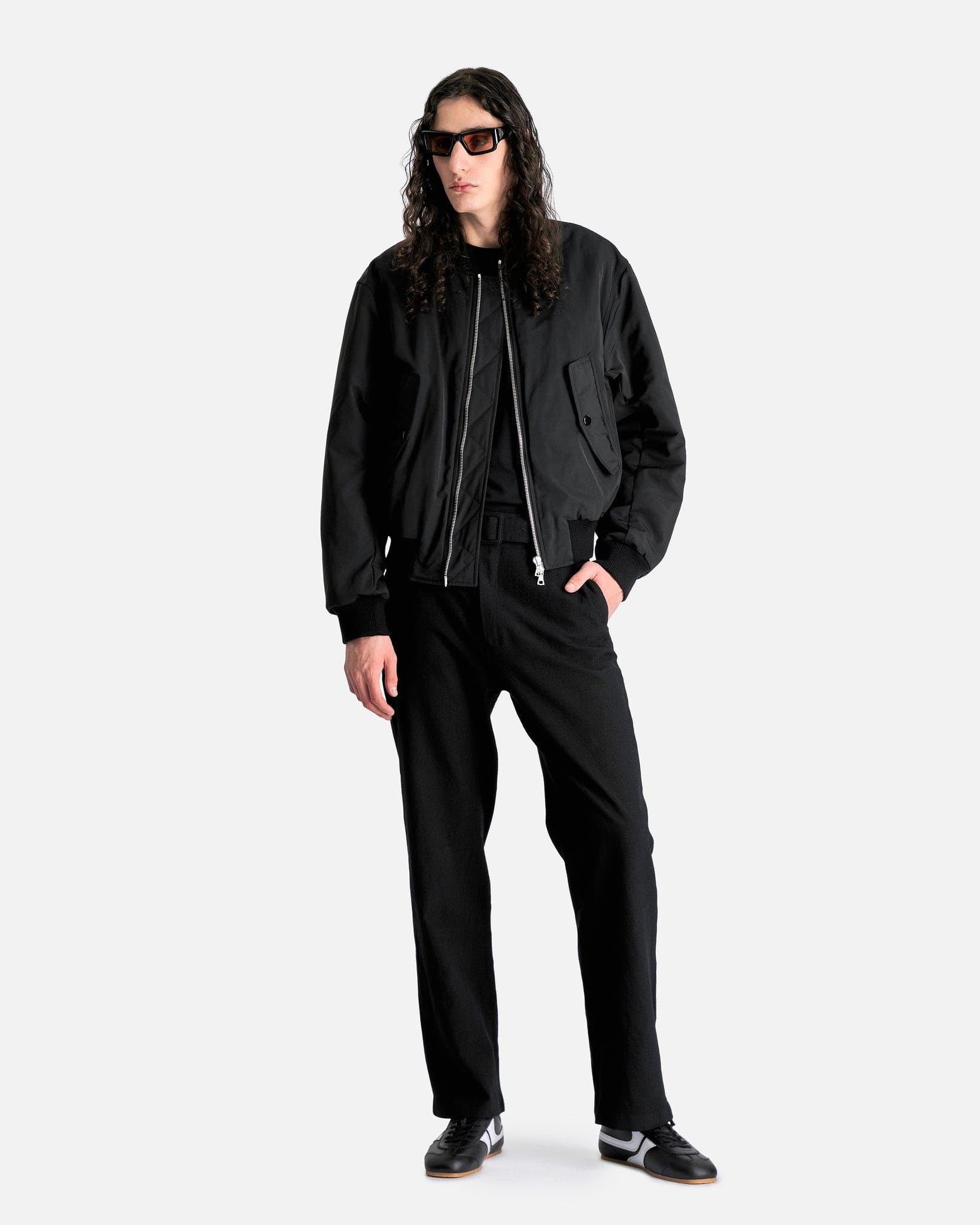 Dries Van Noten Men's Jackets Verso Tris M.W. Jacket in Black