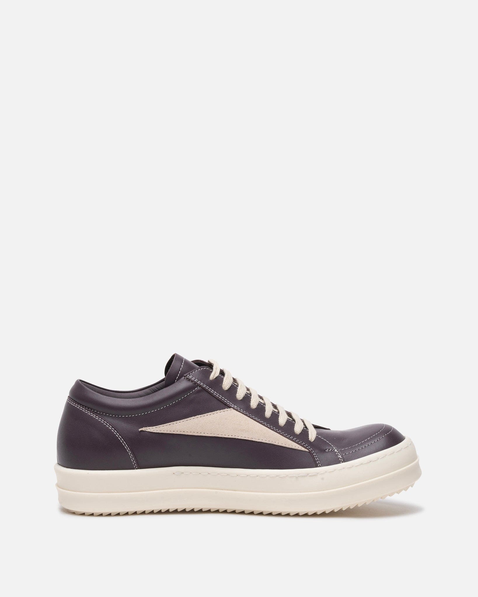 Rick Owens Men's Sneakers Vintage Sneakers in Amethyst/Milk