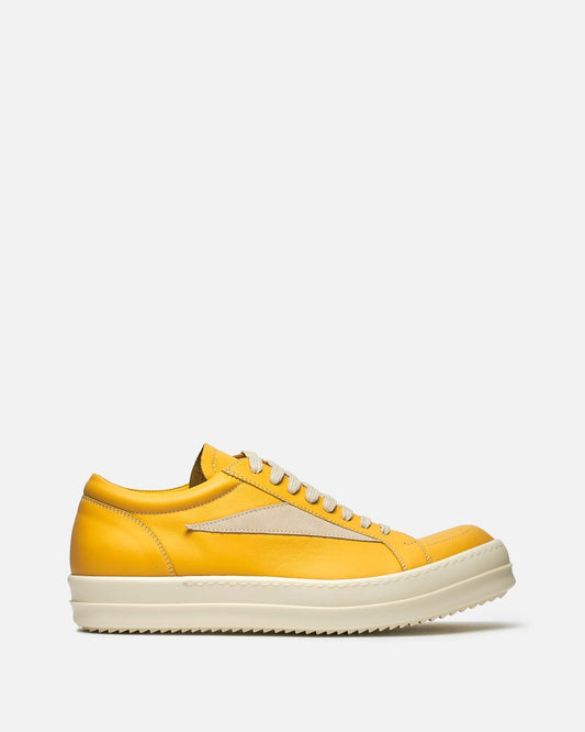 Rick Owens Men's Sneakers Vintage Sneakers in Lemon/Milk