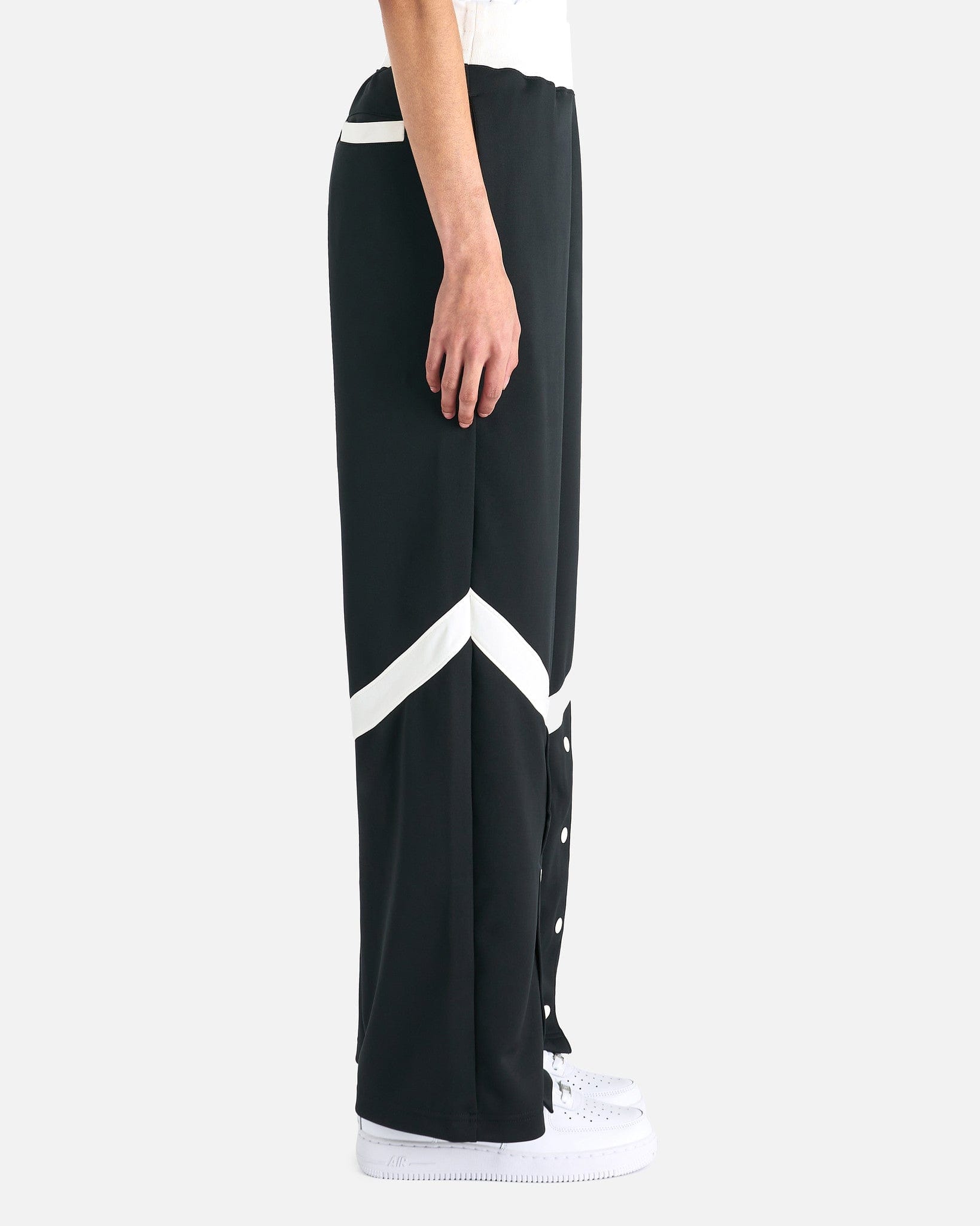Jordan Her itage Snap Track Pants Black Sail