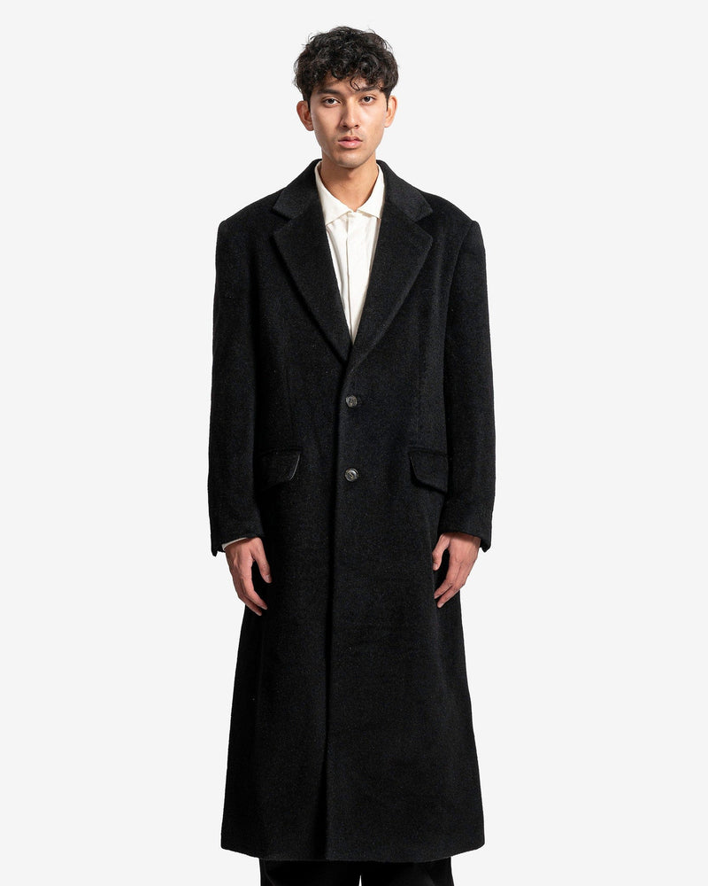 Wool Coat in Black