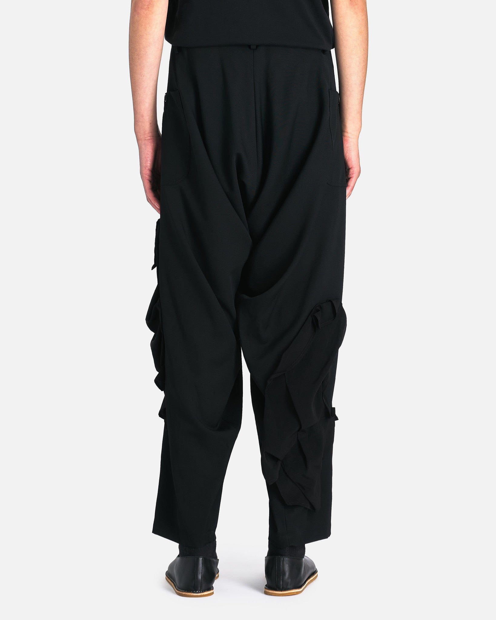 購入正規品 ovy Wool Gabardine Dress Trousers M 黒 | atyaf.ly
