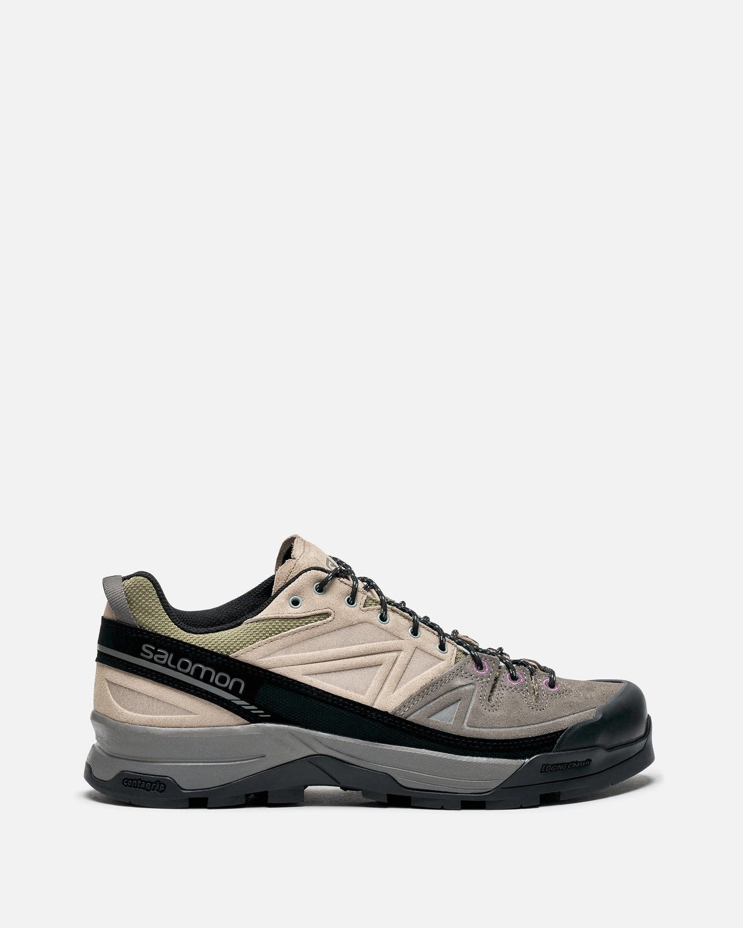 Salomon Men's Sneakers X-Alp LTR in Pewter/Vintage Khaki