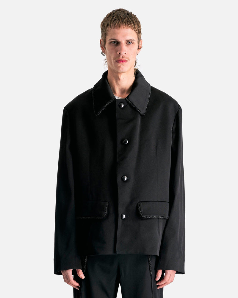 NAMACHEKO Men's Jackets Ylin Blazer in Black