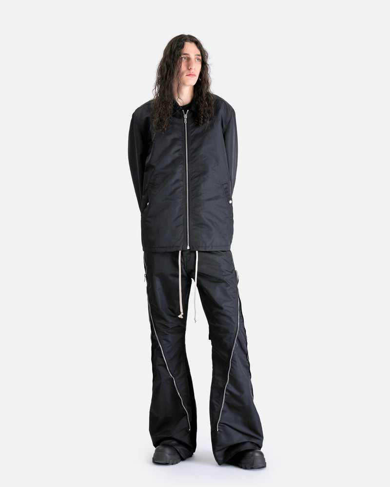 Rick Owens DRKSHDW Men's Jackets XXL Zipfront Jacket in Black