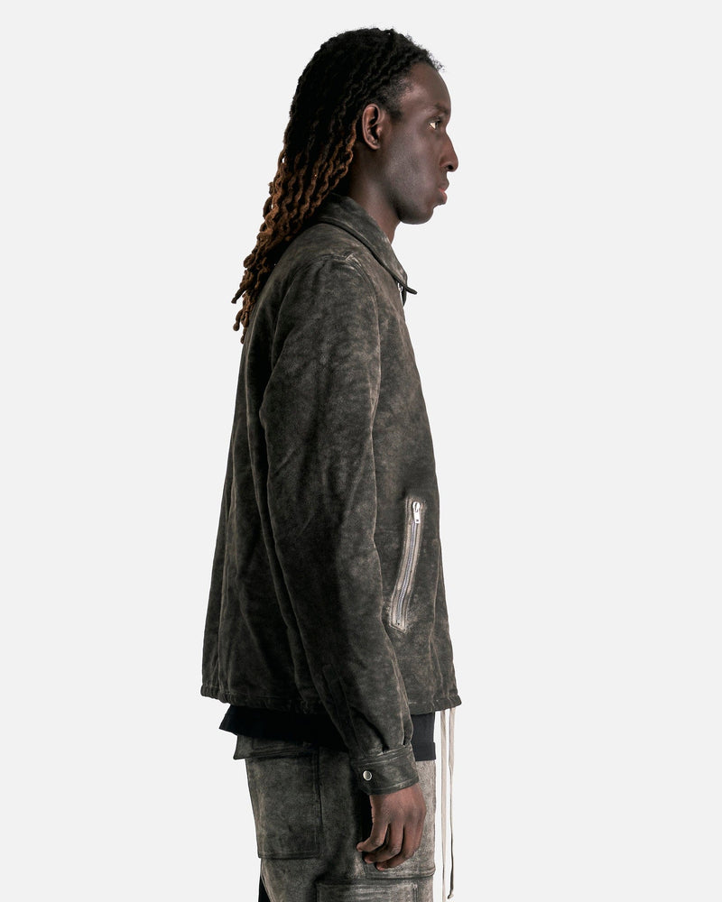 Rick Owens DRKSHDW Men's Jackets Zipfront Jacket in Dusk