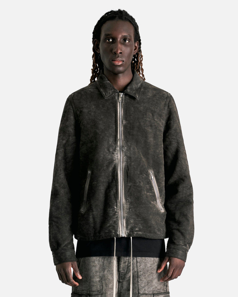 Rick Owens DRKSHDW Men's Jackets Zipfront Jacket in Dusk