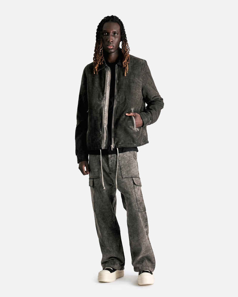 Rick Owens DRKSHDW Men's Jackets Zipfront Jacket in Dusk