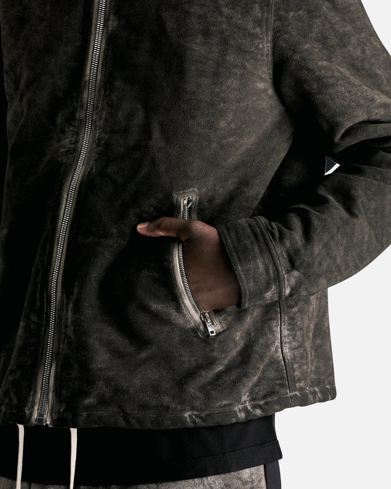 Rick Owens DRKSHDW Men's Jackets Zipfront Jacket in Dusk