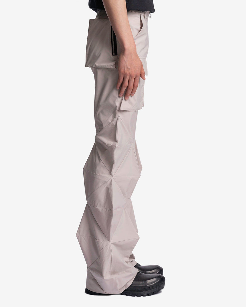 3D Embossed Trousers in Grey – SVRN