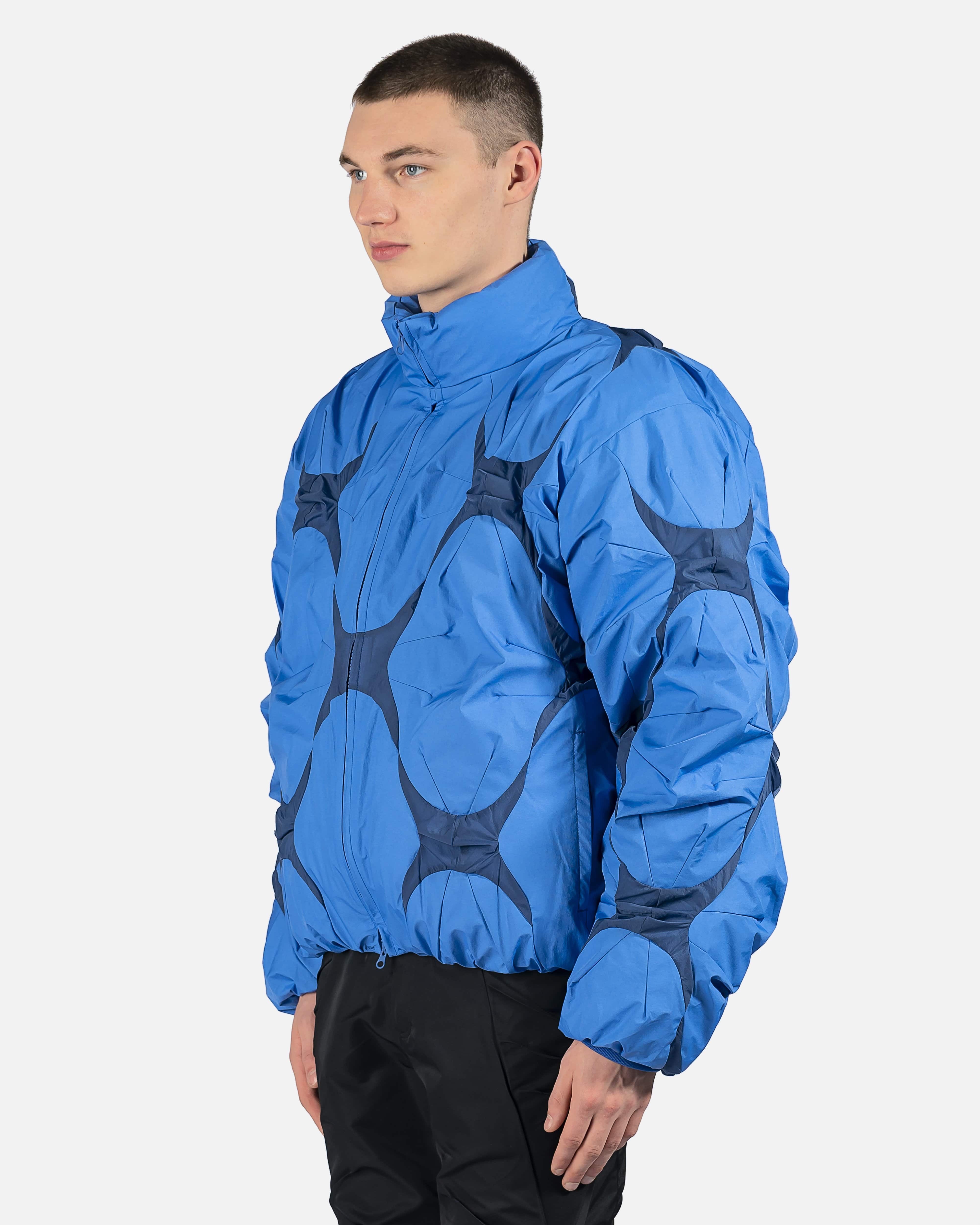 4.0+ Down Left Puffer Jacket in Blue