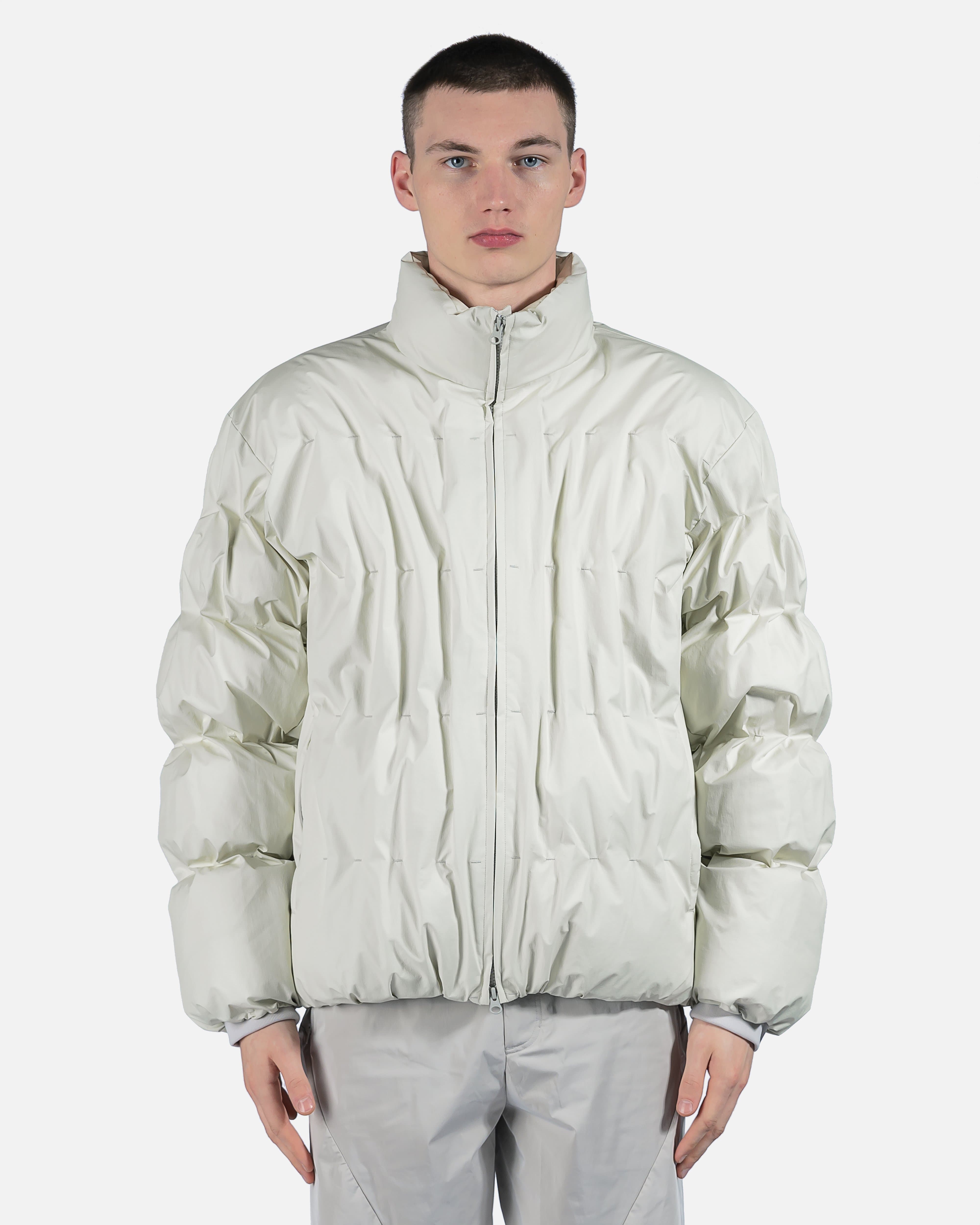 4.0+ Down Right Puffer Jacket in Light Grey – SVRN