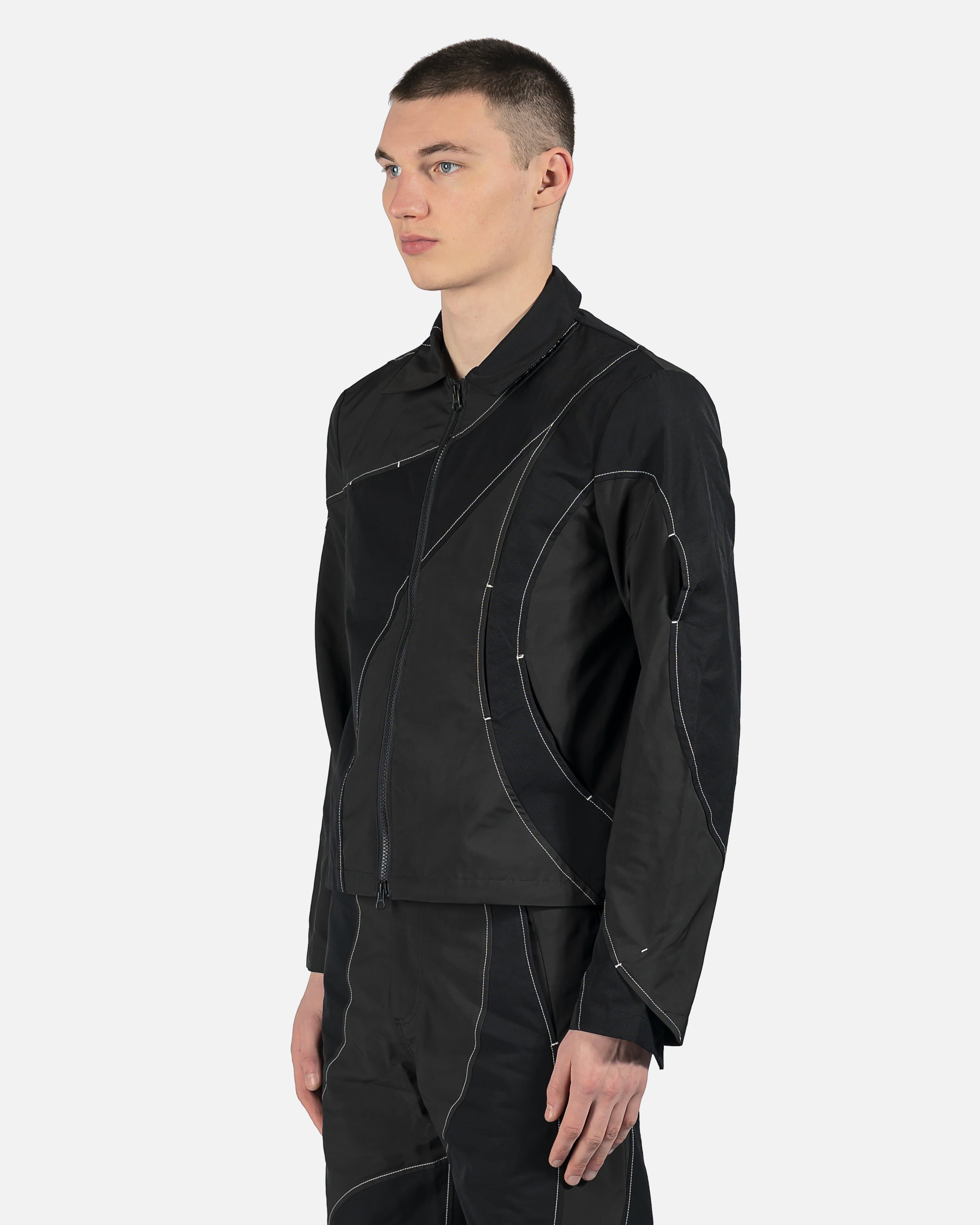 4.0+ Jacket Center in Black – SVRN