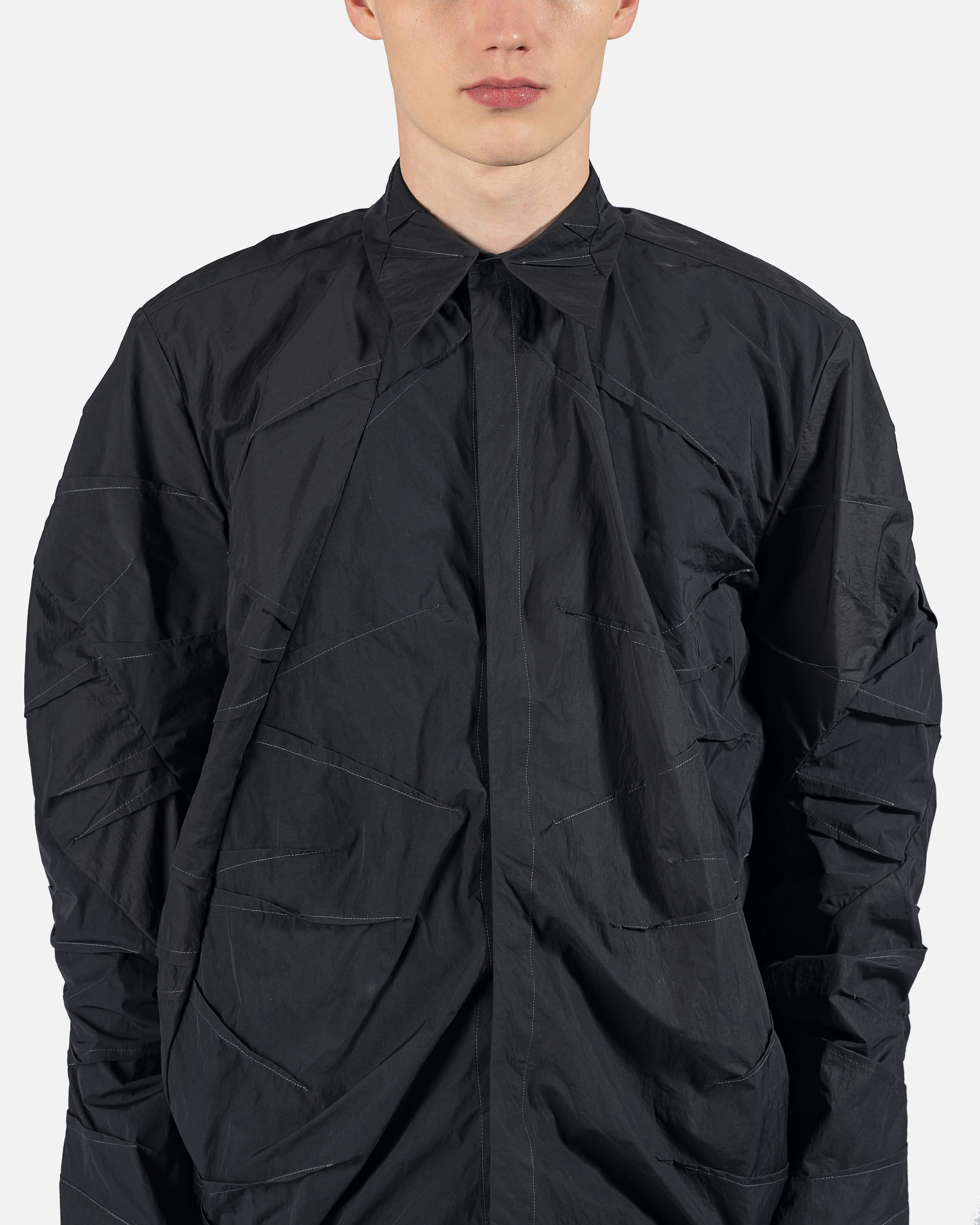 4.0+ Shirt Left in Black – SVRN